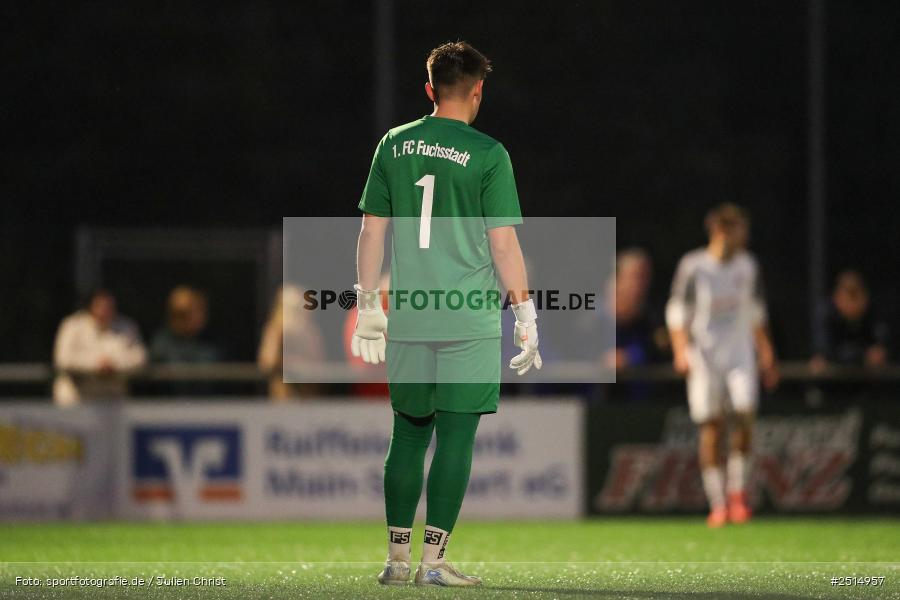 sport, action, TuS Frammersbach, TUS, Landesliga Nordwest, Fussball, Fuhrmann Arena, Frammersbach, FCF, BFV, 15. Spieltag, 10.10.2025, 1. FC Fuchsstadt - Bild-ID: 2514957