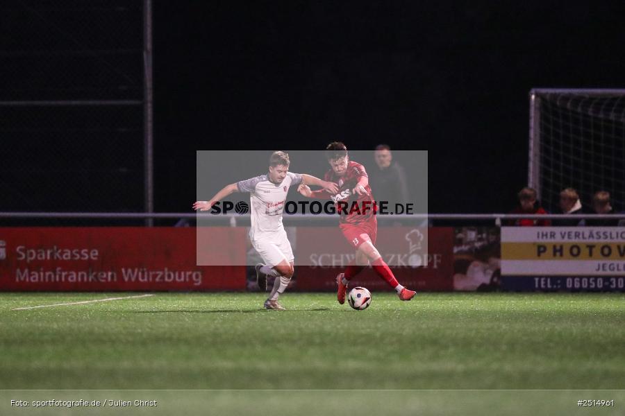 sport, action, TuS Frammersbach, TUS, Landesliga Nordwest, Fussball, Fuhrmann Arena, Frammersbach, FCF, BFV, 15. Spieltag, 10.10.2025, 1. FC Fuchsstadt - Bild-ID: 2514961