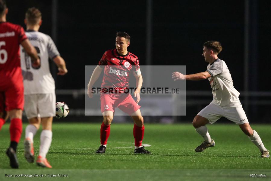 sport, action, TuS Frammersbach, TUS, Landesliga Nordwest, Fussball, Fuhrmann Arena, Frammersbach, FCF, BFV, 15. Spieltag, 10.10.2025, 1. FC Fuchsstadt - Bild-ID: 2514966