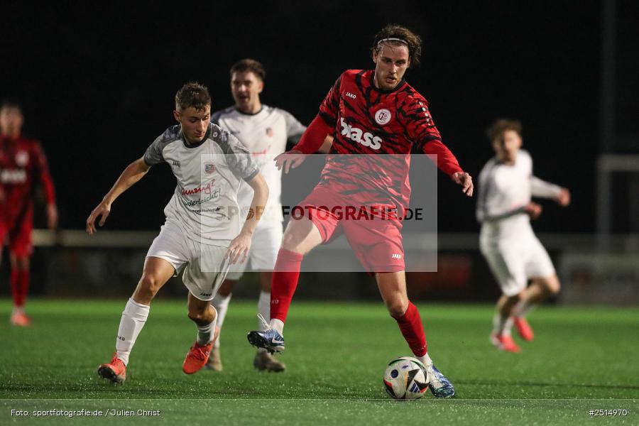sport, action, TuS Frammersbach, TUS, Landesliga Nordwest, Fussball, Fuhrmann Arena, Frammersbach, FCF, BFV, 15. Spieltag, 10.10.2025, 1. FC Fuchsstadt - Bild-ID: 2514970