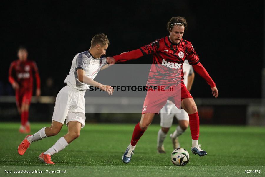 sport, action, TuS Frammersbach, TUS, Landesliga Nordwest, Fussball, Fuhrmann Arena, Frammersbach, FCF, BFV, 15. Spieltag, 10.10.2025, 1. FC Fuchsstadt - Bild-ID: 2514972