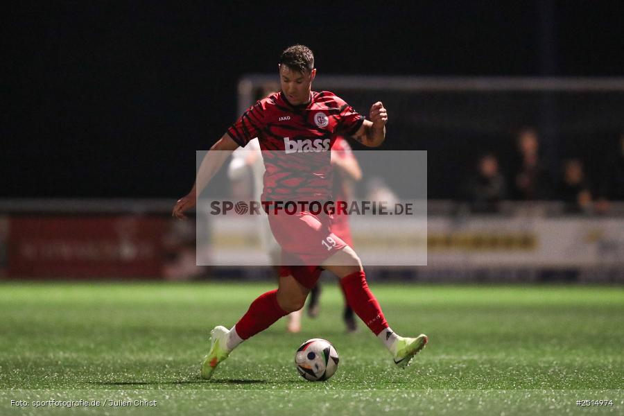 sport, action, TuS Frammersbach, TUS, Landesliga Nordwest, Fussball, Fuhrmann Arena, Frammersbach, FCF, BFV, 15. Spieltag, 10.10.2025, 1. FC Fuchsstadt - Bild-ID: 2514974
