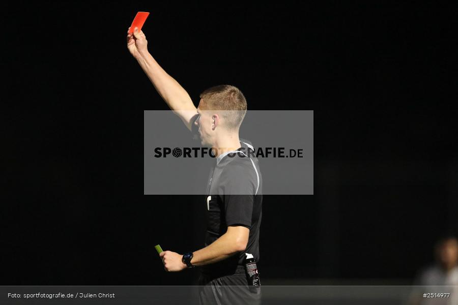 sport, action, TuS Frammersbach, TUS, Landesliga Nordwest, Fussball, Fuhrmann Arena, Frammersbach, FCF, BFV, 15. Spieltag, 10.10.2025, 1. FC Fuchsstadt - Bild-ID: 2514977