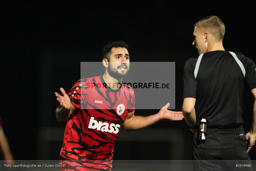sport, action, TuS Frammersbach, TUS, Landesliga Nordwest, Fussball, Fuhrmann Arena, Frammersbach, FCF, BFV, 15. Spieltag, 10.10.2025, 1. FC Fuchsstadt - Bild-ID: 2514980