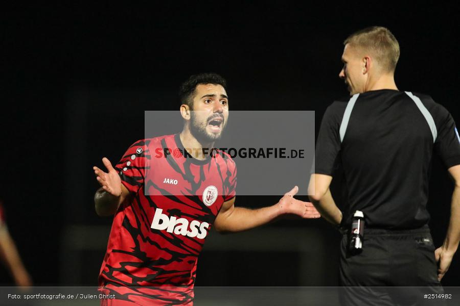 sport, action, TuS Frammersbach, TUS, Landesliga Nordwest, Fussball, Fuhrmann Arena, Frammersbach, FCF, BFV, 15. Spieltag, 10.10.2025, 1. FC Fuchsstadt - Bild-ID: 2514982