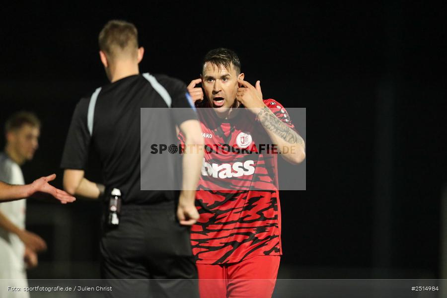 sport, action, TuS Frammersbach, TUS, Landesliga Nordwest, Fussball, Fuhrmann Arena, Frammersbach, FCF, BFV, 15. Spieltag, 10.10.2025, 1. FC Fuchsstadt - Bild-ID: 2514984