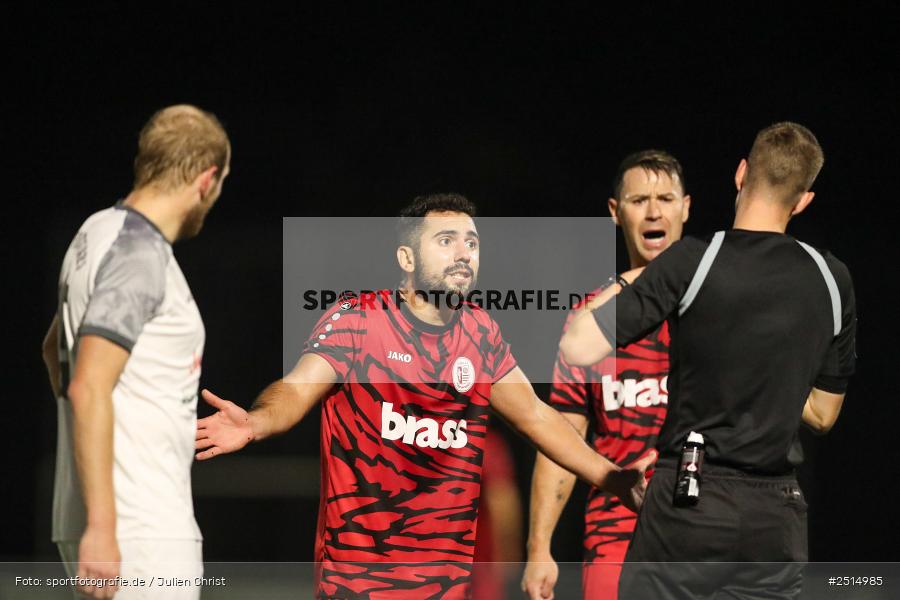 sport, action, TuS Frammersbach, TUS, Landesliga Nordwest, Fussball, Fuhrmann Arena, Frammersbach, FCF, BFV, 15. Spieltag, 10.10.2025, 1. FC Fuchsstadt - Bild-ID: 2514985