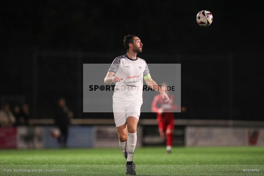sport, action, TuS Frammersbach, TUS, Landesliga Nordwest, Fussball, Fuhrmann Arena, Frammersbach, FCF, BFV, 15. Spieltag, 10.10.2025, 1. FC Fuchsstadt - Bild-ID: 2514993