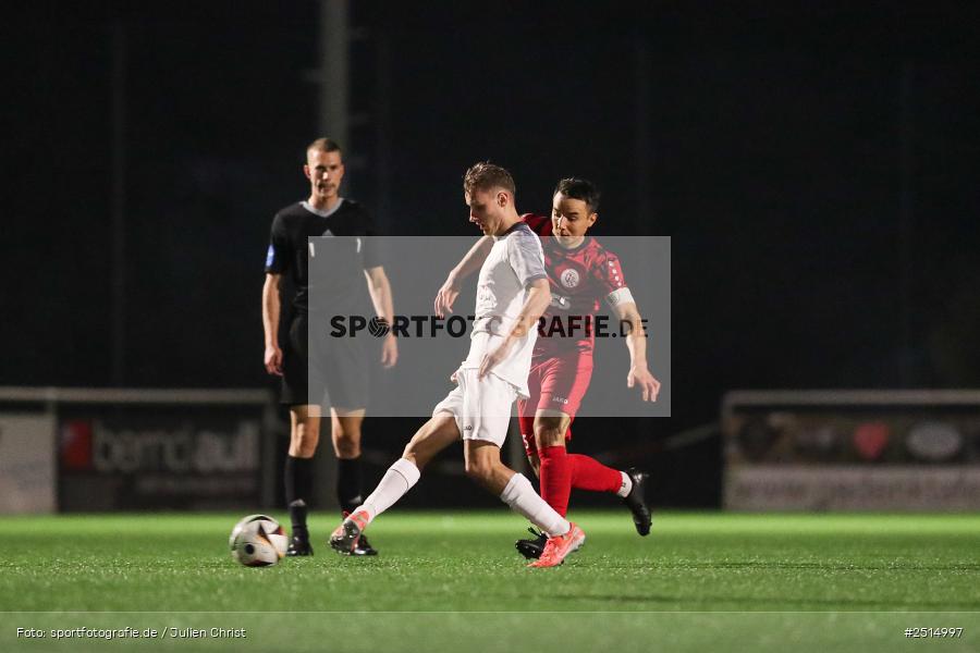 sport, action, TuS Frammersbach, TUS, Landesliga Nordwest, Fussball, Fuhrmann Arena, Frammersbach, FCF, BFV, 15. Spieltag, 10.10.2025, 1. FC Fuchsstadt - Bild-ID: 2514997