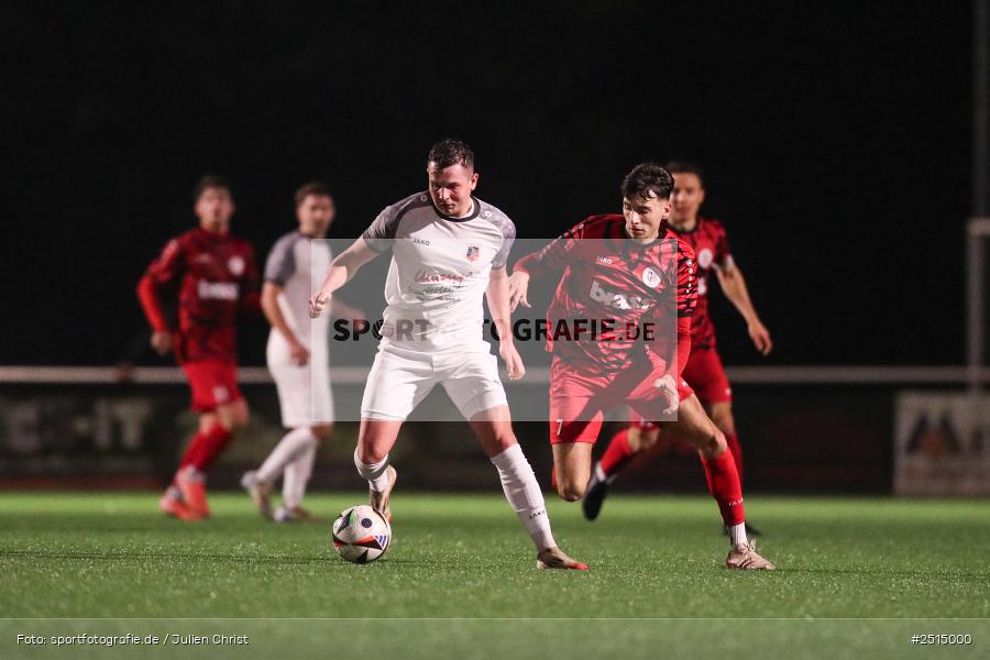 sport, action, TuS Frammersbach, TUS, Landesliga Nordwest, Fussball, Fuhrmann Arena, Frammersbach, FCF, BFV, 15. Spieltag, 10.10.2025, 1. FC Fuchsstadt - Bild-ID: 2515000