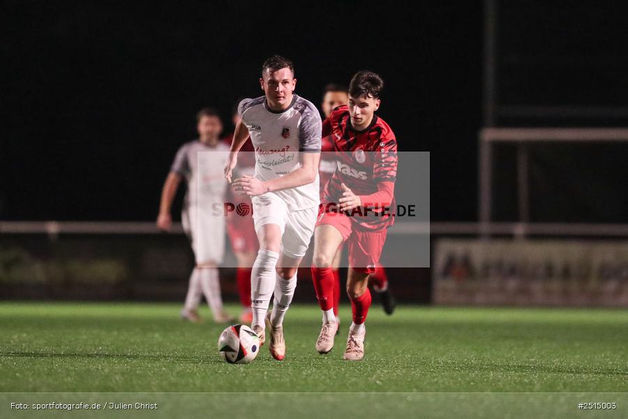 sport, action, TuS Frammersbach, TUS, Landesliga Nordwest, Fussball, Fuhrmann Arena, Frammersbach, FCF, BFV, 15. Spieltag, 10.10.2025, 1. FC Fuchsstadt - Bild-ID: 2515003
