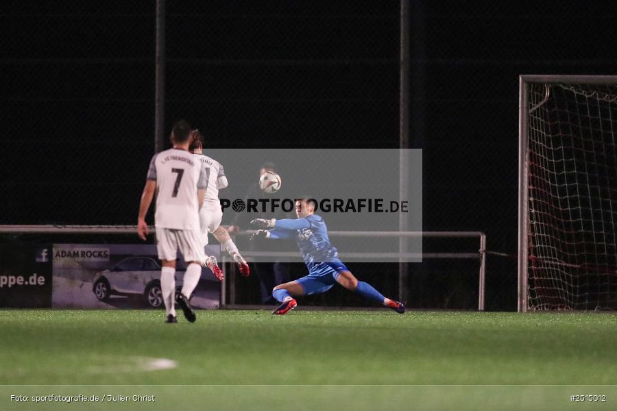 sport, action, TuS Frammersbach, TUS, Landesliga Nordwest, Fussball, Fuhrmann Arena, Frammersbach, FCF, BFV, 15. Spieltag, 10.10.2025, 1. FC Fuchsstadt - Bild-ID: 2515012