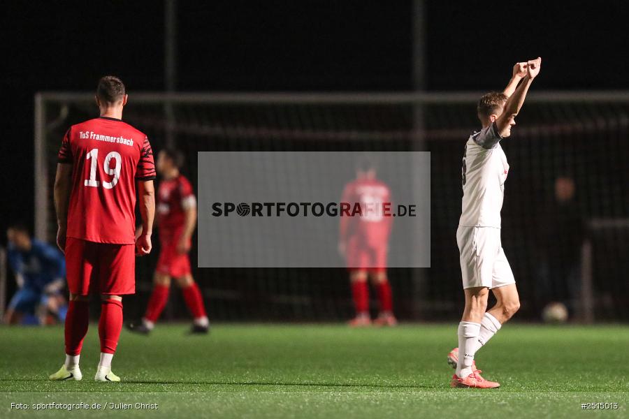 sport, action, TuS Frammersbach, TUS, Landesliga Nordwest, Fussball, Fuhrmann Arena, Frammersbach, FCF, BFV, 15. Spieltag, 10.10.2025, 1. FC Fuchsstadt - Bild-ID: 2515013