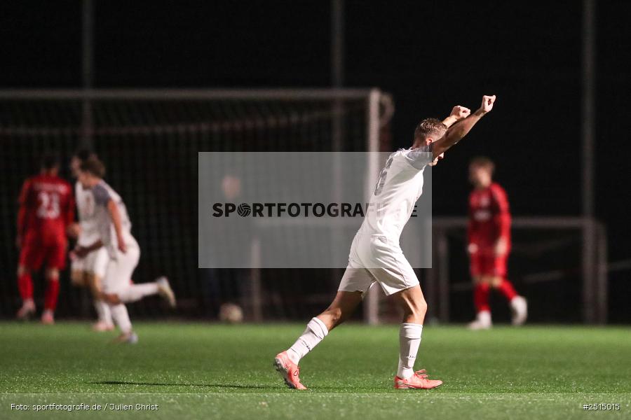 sport, action, TuS Frammersbach, TUS, Landesliga Nordwest, Fussball, Fuhrmann Arena, Frammersbach, FCF, BFV, 15. Spieltag, 10.10.2025, 1. FC Fuchsstadt - Bild-ID: 2515015