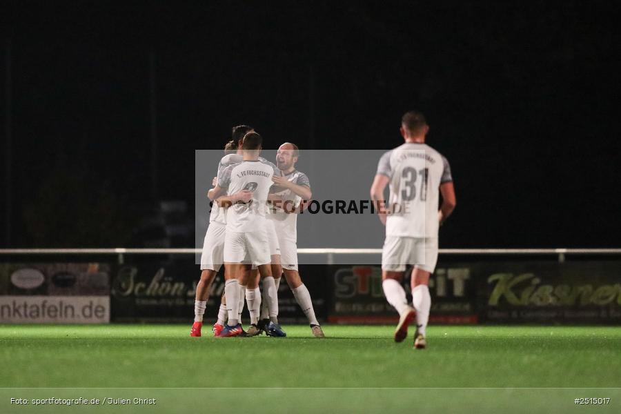 sport, action, TuS Frammersbach, TUS, Landesliga Nordwest, Fussball, Fuhrmann Arena, Frammersbach, FCF, BFV, 15. Spieltag, 10.10.2025, 1. FC Fuchsstadt - Bild-ID: 2515017