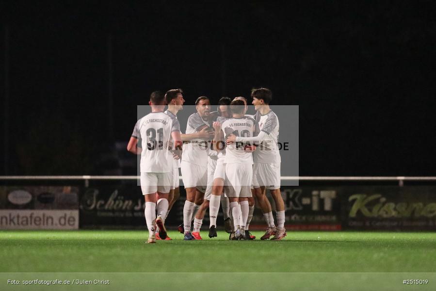 sport, action, TuS Frammersbach, TUS, Landesliga Nordwest, Fussball, Fuhrmann Arena, Frammersbach, FCF, BFV, 15. Spieltag, 10.10.2025, 1. FC Fuchsstadt - Bild-ID: 2515019