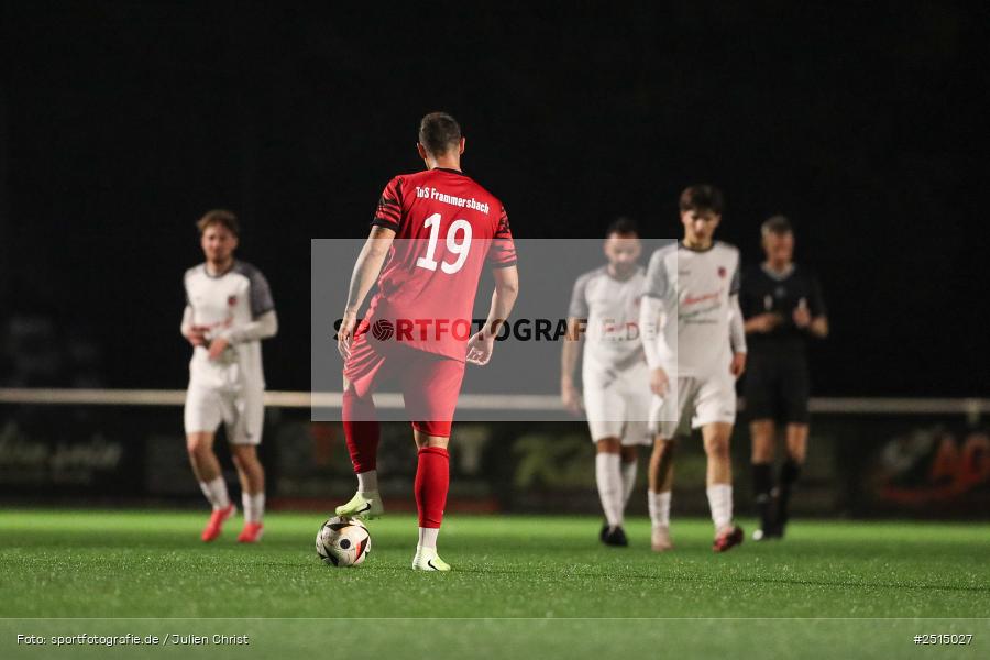sport, action, TuS Frammersbach, TUS, Landesliga Nordwest, Fussball, Fuhrmann Arena, Frammersbach, FCF, BFV, 15. Spieltag, 10.10.2025, 1. FC Fuchsstadt - Bild-ID: 2515027