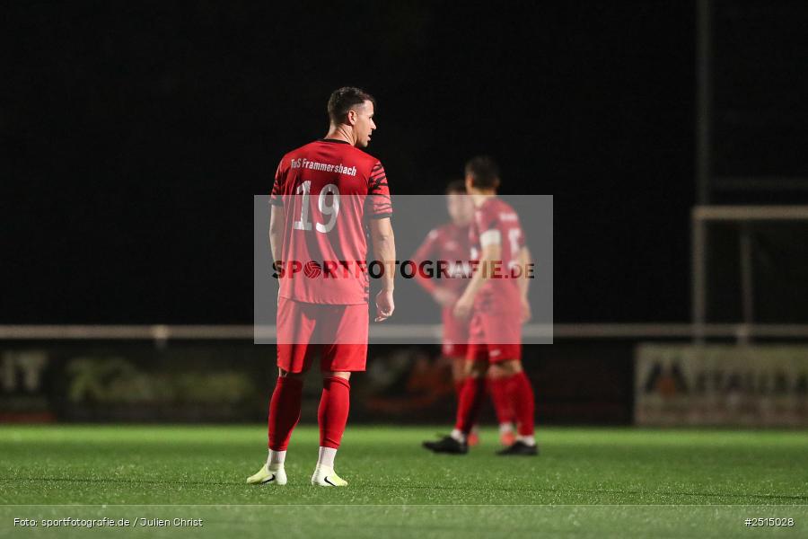 sport, action, TuS Frammersbach, TUS, Landesliga Nordwest, Fussball, Fuhrmann Arena, Frammersbach, FCF, BFV, 15. Spieltag, 10.10.2025, 1. FC Fuchsstadt - Bild-ID: 2515028