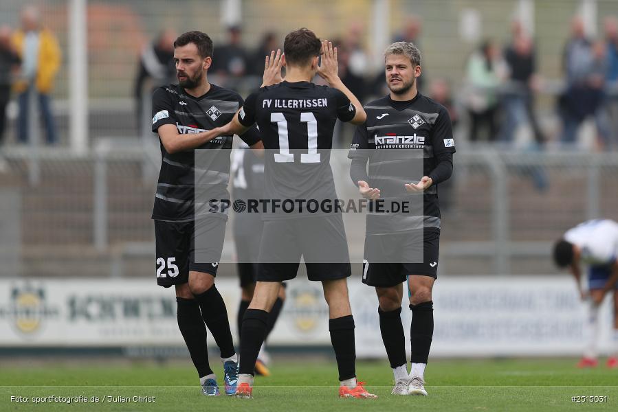 Stadion am Schönbusch, Aschaffenburg, 11.10.2025, sport, action, BFV, 13. Spieltag, Fussball, Regionalliga Bayern, FVI, SVA, FV Illertissen, SV Viktoria Aschaffenburg - Bild-ID: 2515031