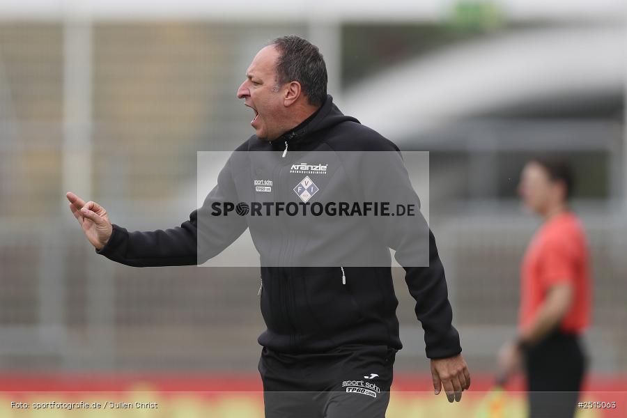 Stadion am Schönbusch, Aschaffenburg, 11.10.2025, sport, action, BFV, 13. Spieltag, Fussball, Regionalliga Bayern, FVI, SVA, FV Illertissen, SV Viktoria Aschaffenburg - Bild-ID: 2515063