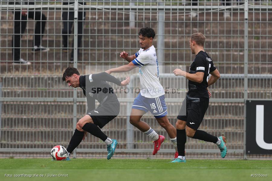 Stadion am Schönbusch, Aschaffenburg, 11.10.2025, sport, action, BFV, 13. Spieltag, Fussball, Regionalliga Bayern, FVI, SVA, FV Illertissen, SV Viktoria Aschaffenburg - Bild-ID: 2515066