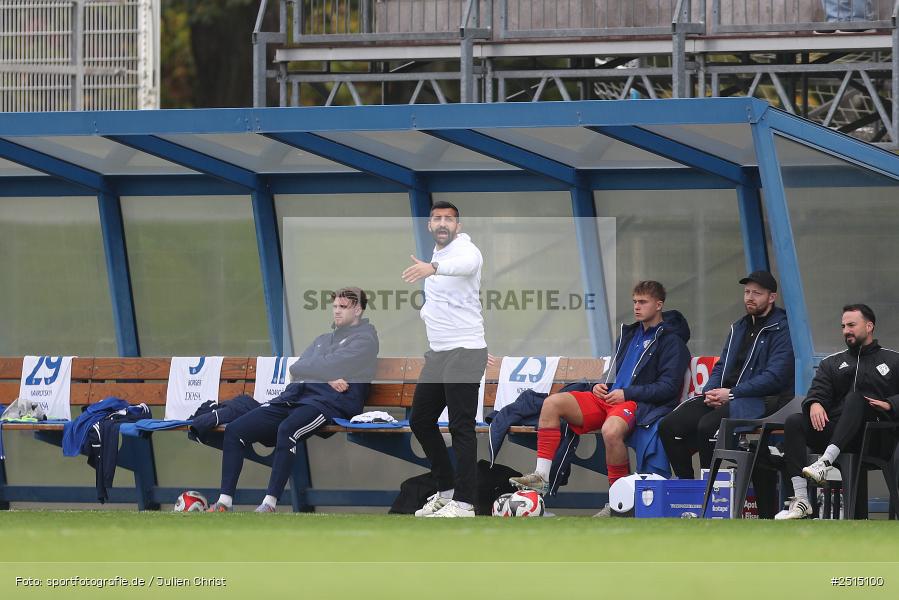 Stadion am Schönbusch, Aschaffenburg, 11.10.2025, sport, action, BFV, 13. Spieltag, Fussball, Regionalliga Bayern, FVI, SVA, FV Illertissen, SV Viktoria Aschaffenburg - Bild-ID: 2515100