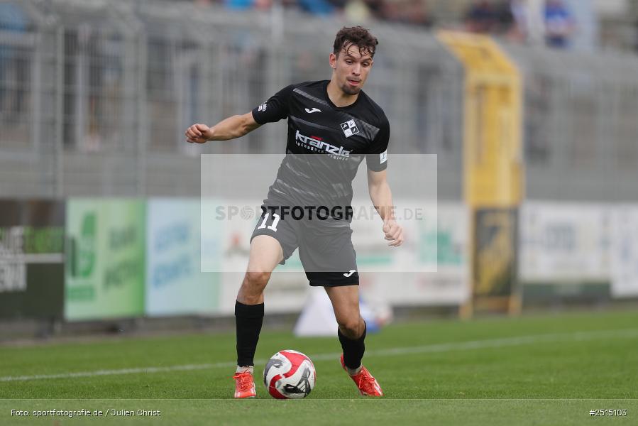 Stadion am Schönbusch, Aschaffenburg, 11.10.2025, sport, action, BFV, 13. Spieltag, Fussball, Regionalliga Bayern, FVI, SVA, FV Illertissen, SV Viktoria Aschaffenburg - Bild-ID: 2515103