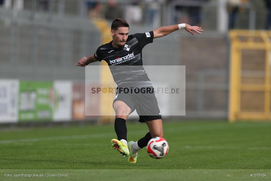 Stadion am Schönbusch, Aschaffenburg, 11.10.2025, sport, action, BFV, 13. Spieltag, Fussball, Regionalliga Bayern, FVI, SVA, FV Illertissen, SV Viktoria Aschaffenburg - Bild-ID: 2515104