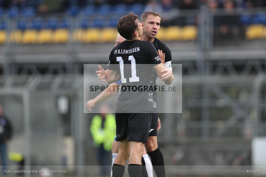 Stadion am Schönbusch, Aschaffenburg, 11.10.2025, sport, action, BFV, 13. Spieltag, Fussball, Regionalliga Bayern, FVI, SVA, FV Illertissen, SV Viktoria Aschaffenburg - Bild-ID: 2515115