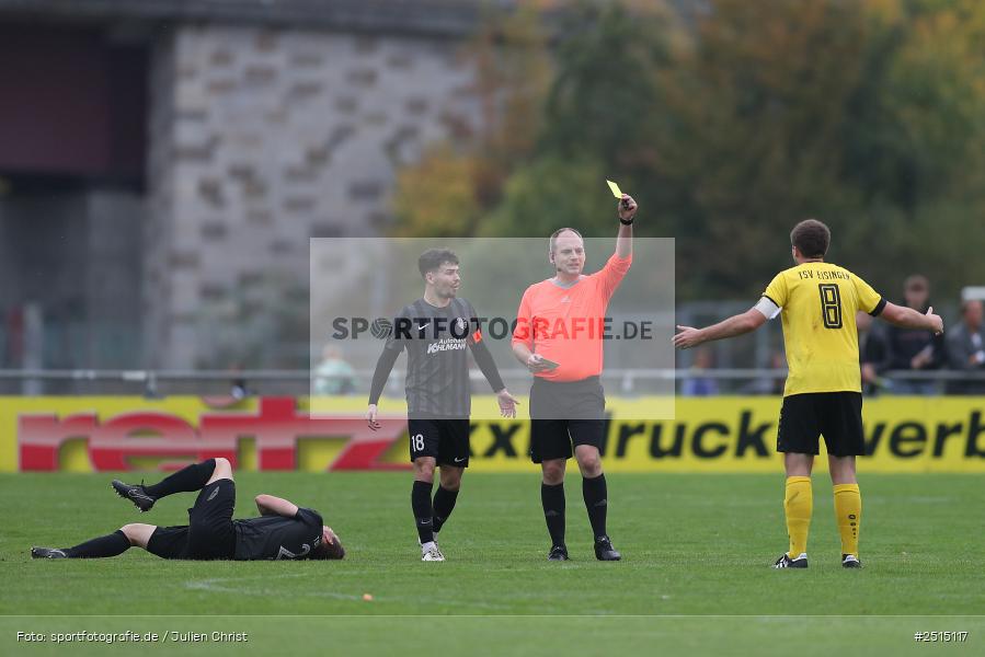 Fundamentum Sportpark, Karlburg, 11.10.2025, sport, action, BFV, 15. Spieltag, Fussball, Landesliga Nordwest, EIS, KAR, TSV Eisingen, TSV Karlburg - Bild-ID: 2515117
