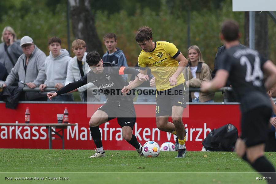 Fundamentum Sportpark, Karlburg, 11.10.2025, sport, action, BFV, 15. Spieltag, Fussball, Landesliga Nordwest, EIS, KAR, TSV Eisingen, TSV Karlburg - Bild-ID: 2515119