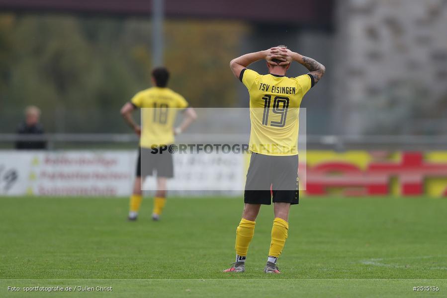 Fundamentum Sportpark, Karlburg, 11.10.2025, sport, action, BFV, 15. Spieltag, Fussball, Landesliga Nordwest, EIS, KAR, TSV Eisingen, TSV Karlburg - Bild-ID: 2515136