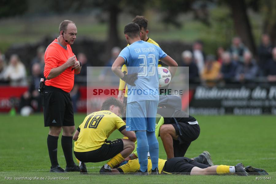 sport, action, TSV Karlburg, TSV Eisingen, Landesliga Nordwest, Karlburg, KAR, Fussball, Fundamentum Sportpark, EIS, BFV, 15. Spieltag, 11.10.2025 - Bild-ID: 2515141