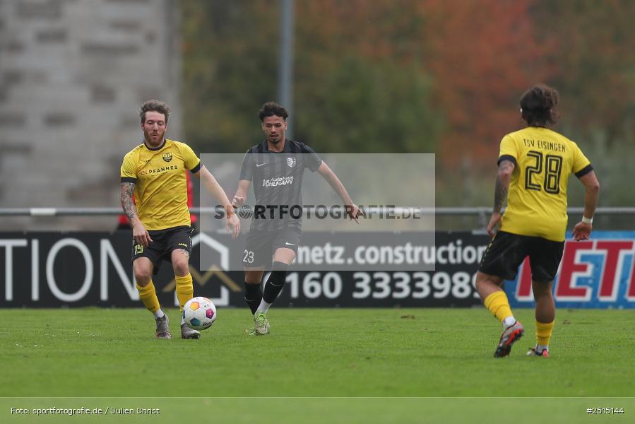 sport, action, TSV Karlburg, TSV Eisingen, Landesliga Nordwest, Karlburg, KAR, Fussball, Fundamentum Sportpark, EIS, BFV, 15. Spieltag, 11.10.2025 - Bild-ID: 2515144