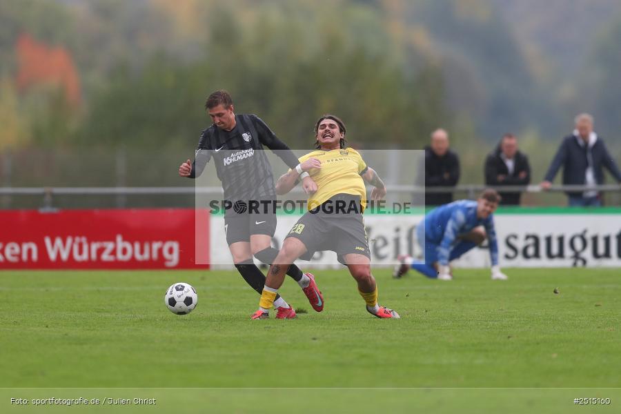 sport, action, TSV Karlburg, TSV Eisingen, Landesliga Nordwest, Karlburg, KAR, Fussball, Fundamentum Sportpark, EIS, BFV, 15. Spieltag, 11.10.2025 - Bild-ID: 2515160
