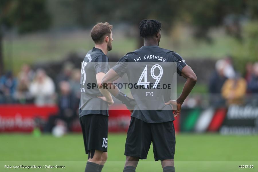 sport, action, TSV Karlburg, TSV Eisingen, Landesliga Nordwest, Karlburg, KAR, Fussball, Fundamentum Sportpark, EIS, BFV, 15. Spieltag, 11.10.2025 - Bild-ID: 2515185