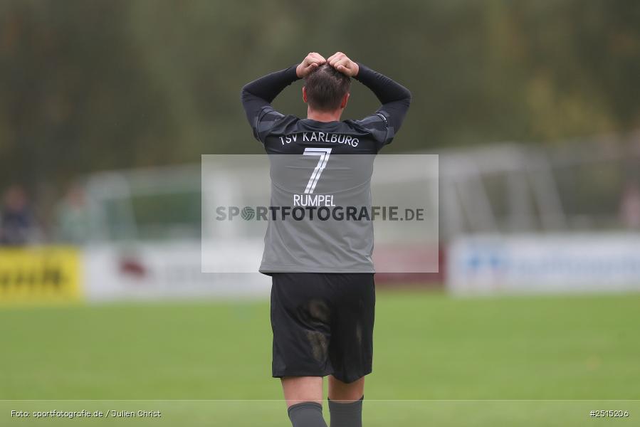 sport, action, TSV Karlburg, TSV Eisingen, Landesliga Nordwest, Karlburg, KAR, Fussball, Fundamentum Sportpark, EIS, BFV, 15. Spieltag, 11.10.2025 - Bild-ID: 2515206