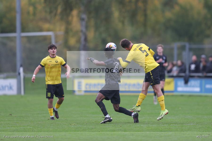 sport, action, TSV Karlburg, TSV Eisingen, Landesliga Nordwest, Karlburg, KAR, Fussball, Fundamentum Sportpark, EIS, BFV, 15. Spieltag, 11.10.2025 - Bild-ID: 2515211
