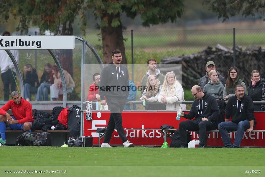sport, action, TSV Karlburg, TSV Eisingen, Landesliga Nordwest, Karlburg, KAR, Fussball, Fundamentum Sportpark, EIS, BFV, 15. Spieltag, 11.10.2025 - Bild-ID: 2515213