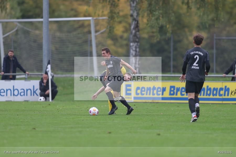 sport, action, TSV Karlburg, TSV Eisingen, Landesliga Nordwest, Karlburg, KAR, Fussball, Fundamentum Sportpark, EIS, BFV, 15. Spieltag, 11.10.2025 - Bild-ID: 2515225