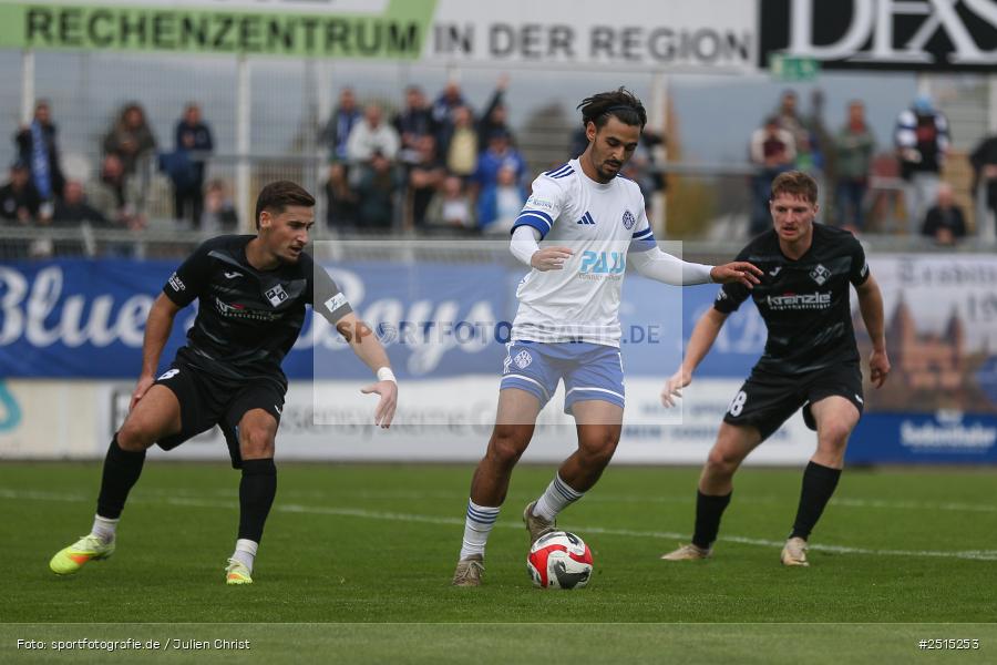 sport, action, Stadion am Schönbusch, SVA, SV Viktoria Aschaffenburg, Regionalliga Bayern, Fussball, FVI, FV Illertissen, BFV, Aschaffenburg, 13. Spieltag, 11.10.2025 - Bild-ID: 2515253