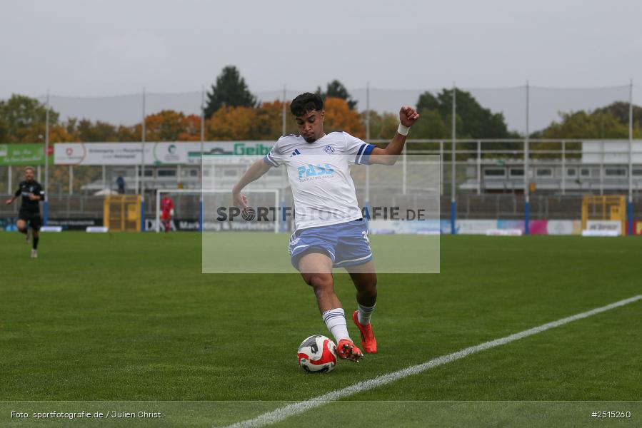 sport, action, Stadion am Schönbusch, SVA, SV Viktoria Aschaffenburg, Regionalliga Bayern, Fussball, FVI, FV Illertissen, BFV, Aschaffenburg, 13. Spieltag, 11.10.2025 - Bild-ID: 2515260