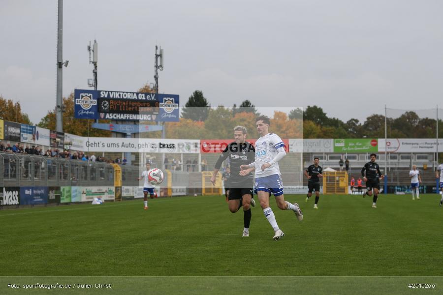 sport, action, Stadion am Schönbusch, SVA, SV Viktoria Aschaffenburg, Regionalliga Bayern, Fussball, FVI, FV Illertissen, BFV, Aschaffenburg, 13. Spieltag, 11.10.2025 - Bild-ID: 2515266