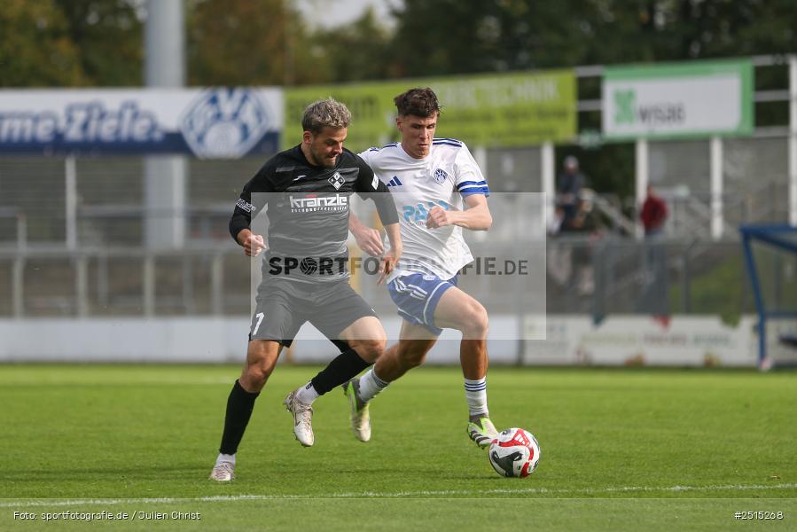sport, action, Stadion am Schönbusch, SVA, SV Viktoria Aschaffenburg, Regionalliga Bayern, Fussball, FVI, FV Illertissen, BFV, Aschaffenburg, 13. Spieltag, 11.10.2025 - Bild-ID: 2515268