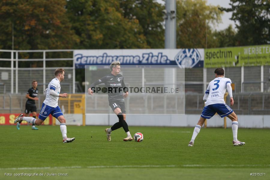 sport, action, Stadion am Schönbusch, SVA, SV Viktoria Aschaffenburg, Regionalliga Bayern, Fussball, FVI, FV Illertissen, BFV, Aschaffenburg, 13. Spieltag, 11.10.2025 - Bild-ID: 2515271