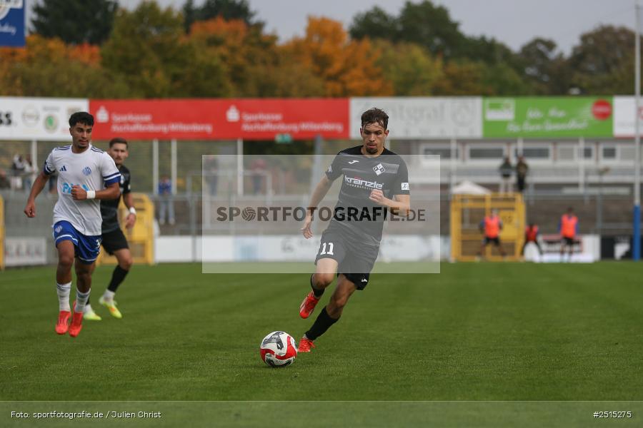 sport, action, Stadion am Schönbusch, SVA, SV Viktoria Aschaffenburg, Regionalliga Bayern, Fussball, FVI, FV Illertissen, BFV, Aschaffenburg, 13. Spieltag, 11.10.2025 - Bild-ID: 2515275