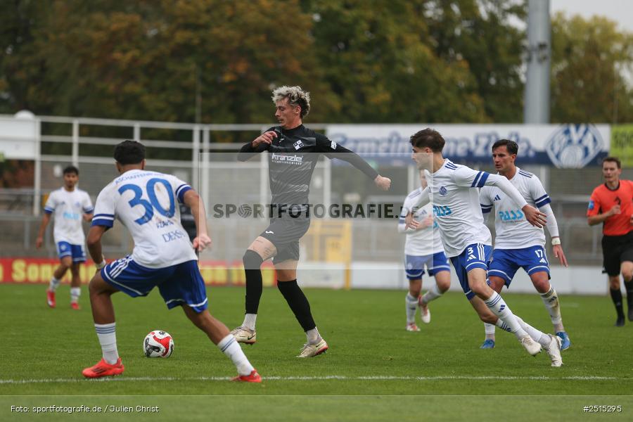 sport, action, Stadion am Schönbusch, SVA, SV Viktoria Aschaffenburg, Regionalliga Bayern, Fussball, FVI, FV Illertissen, BFV, Aschaffenburg, 13. Spieltag, 11.10.2025 - Bild-ID: 2515295