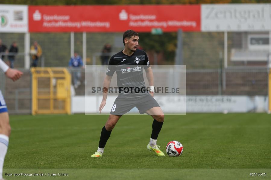 sport, action, Stadion am Schönbusch, SVA, SV Viktoria Aschaffenburg, Regionalliga Bayern, Fussball, FVI, FV Illertissen, BFV, Aschaffenburg, 13. Spieltag, 11.10.2025 - Bild-ID: 2515305