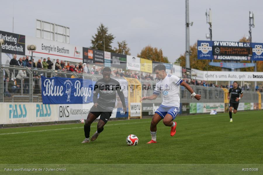 sport, action, Stadion am Schönbusch, SVA, SV Viktoria Aschaffenburg, Regionalliga Bayern, Fussball, FVI, FV Illertissen, BFV, Aschaffenburg, 13. Spieltag, 11.10.2025 - Bild-ID: 2515308