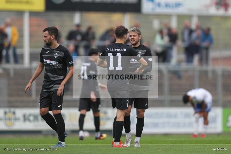 sport, action, Stadion am Schönbusch, SVA, SV Viktoria Aschaffenburg, Regionalliga Bayern, Fussball, FVI, FV Illertissen, BFV, Aschaffenburg, 13. Spieltag, 11.10.2025 - Bild-ID: 2515316